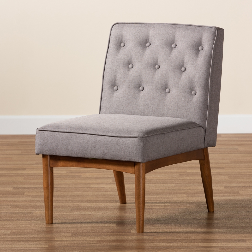 Losee Gray Side Chair - Thumbnail - Image 8