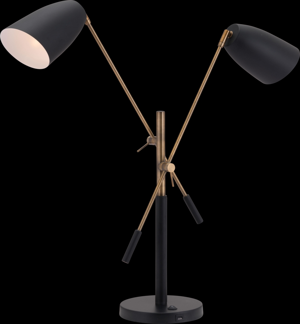 Losinto Lane Black Lamp - Thumbnail - Image 1