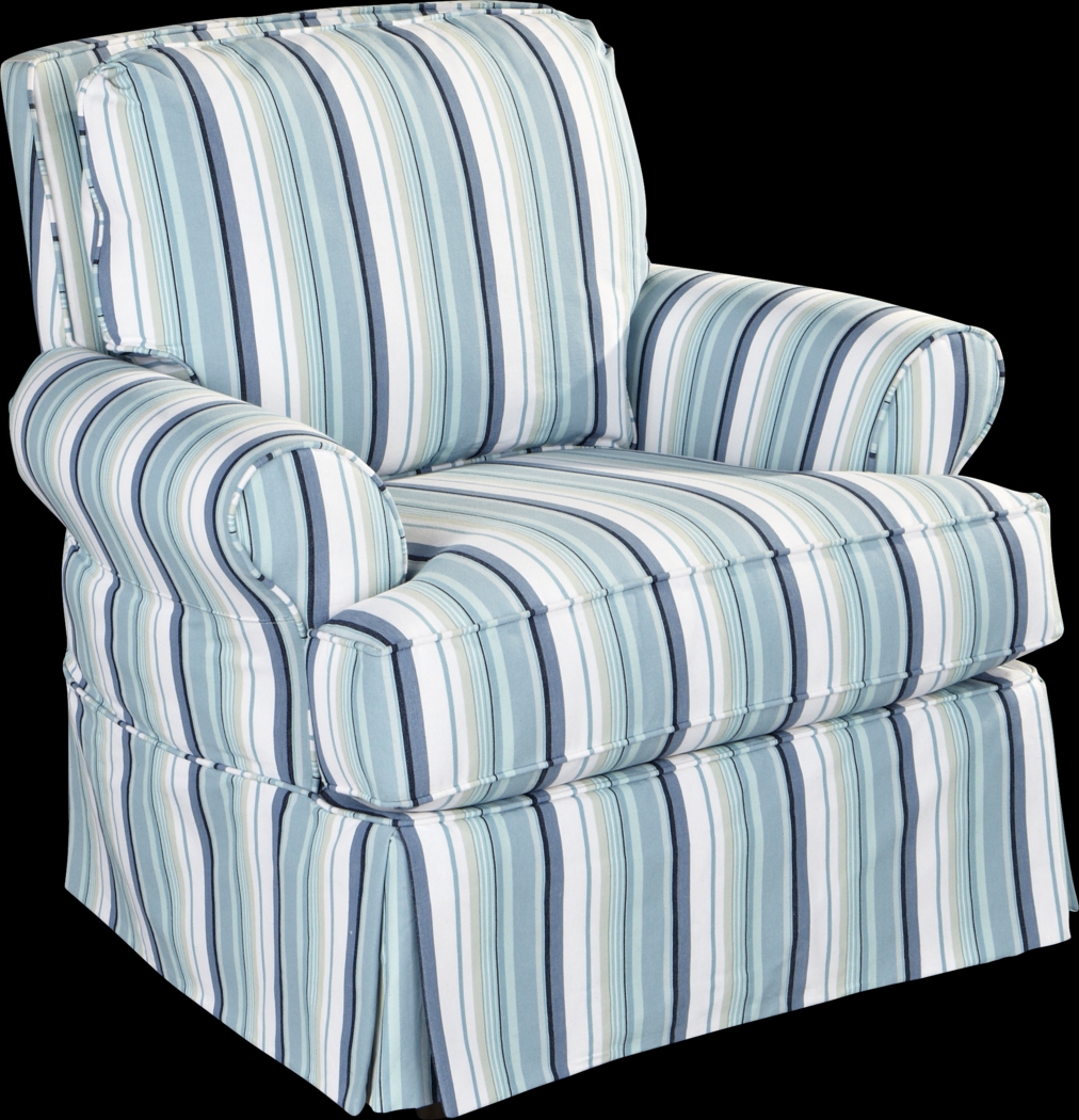 Lot Navy Accent Chair - Thumbnail - Image 1