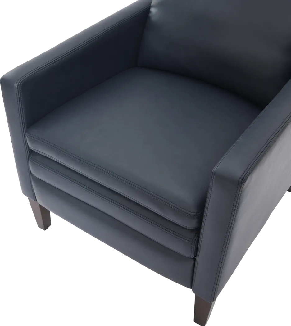 Lotoala Blue Push Back Recliner - Thumbnail - Image 12