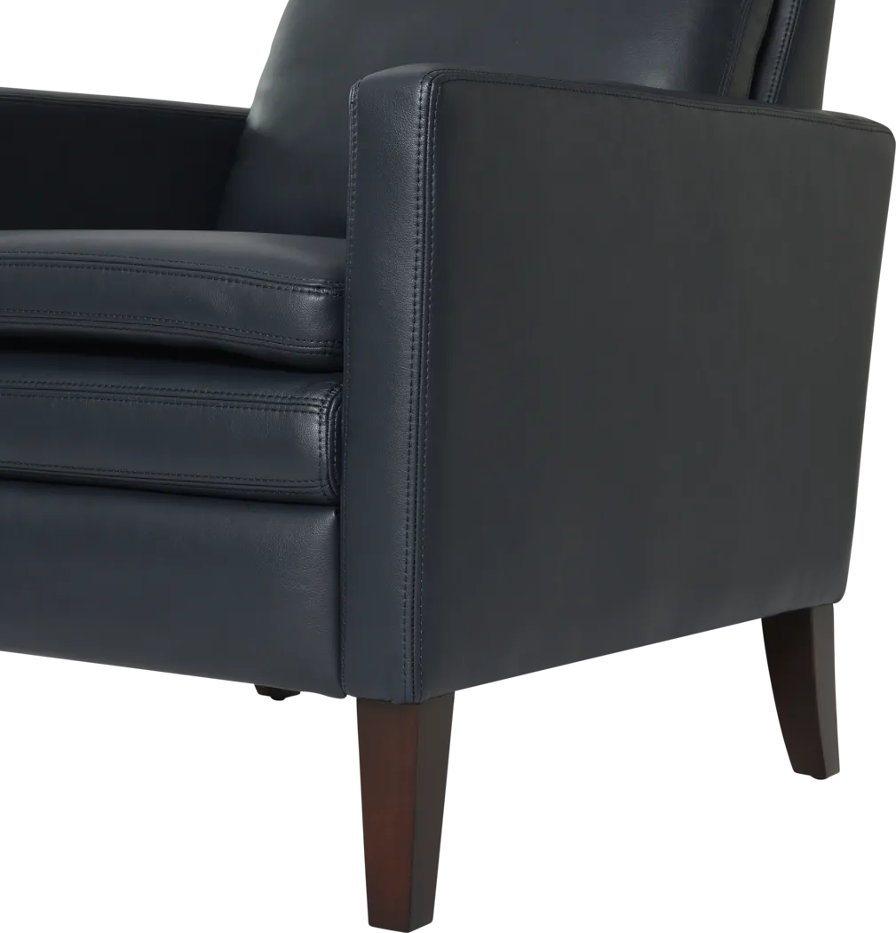 Lotoala Blue Push Back Recliner - Thumbnail - Image 14