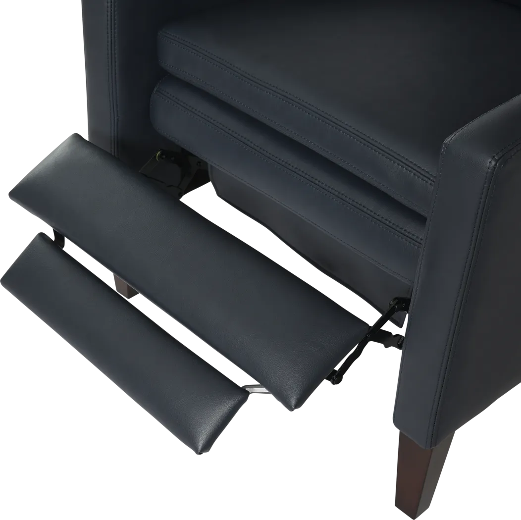 Lotoala Blue Push Back Recliner - Thumbnail - Image 15
