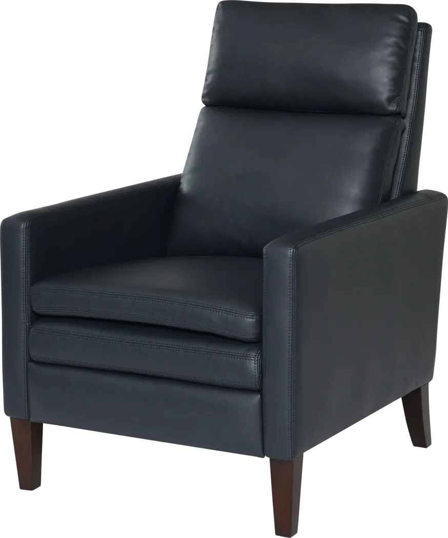Lotoala Blue Push Back Recliner - Thumbnail - Image 5