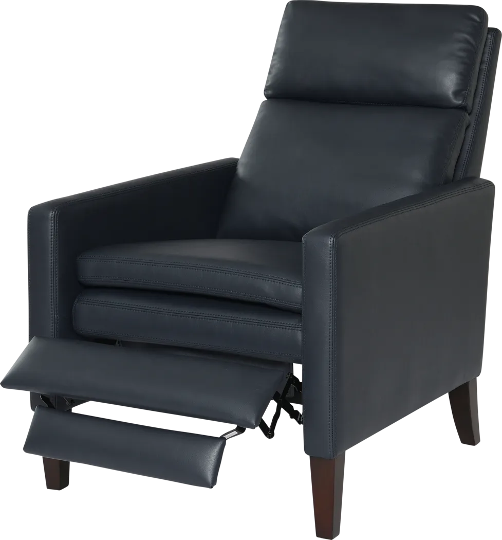 Lotoala Blue Push Back Recliner - Thumbnail - Image 6