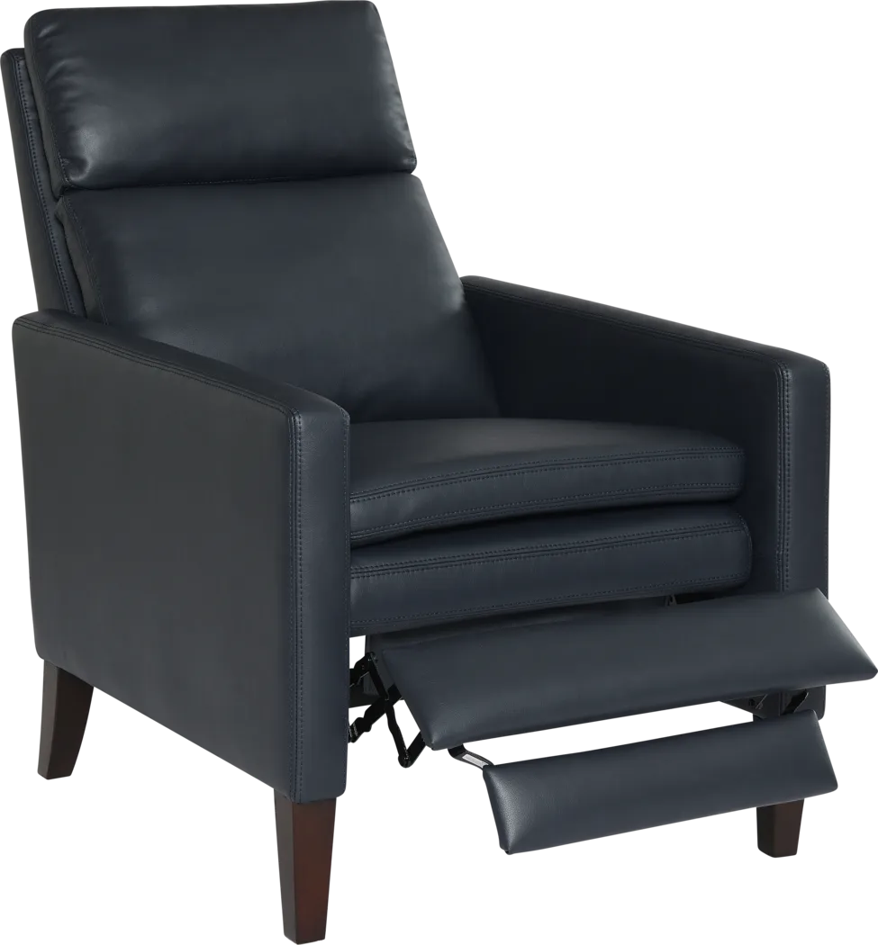 Lotoala Blue Push Back Recliner - Thumbnail - Image 7