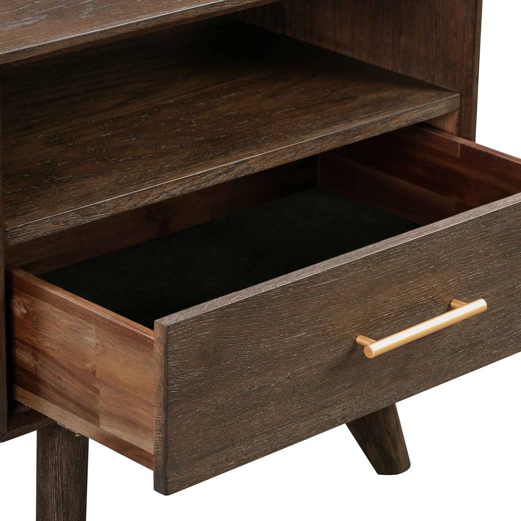 Lottera Brown Nightstand - Thumbnail - Image 6