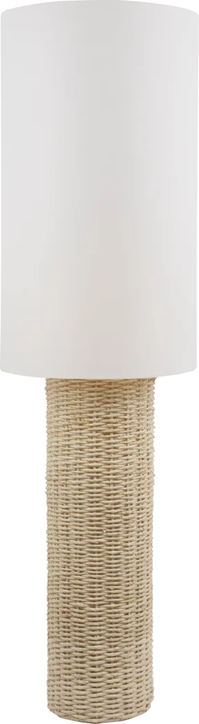 Lottie Shores Natural Floor Lamp - Thumbnail - Image 1