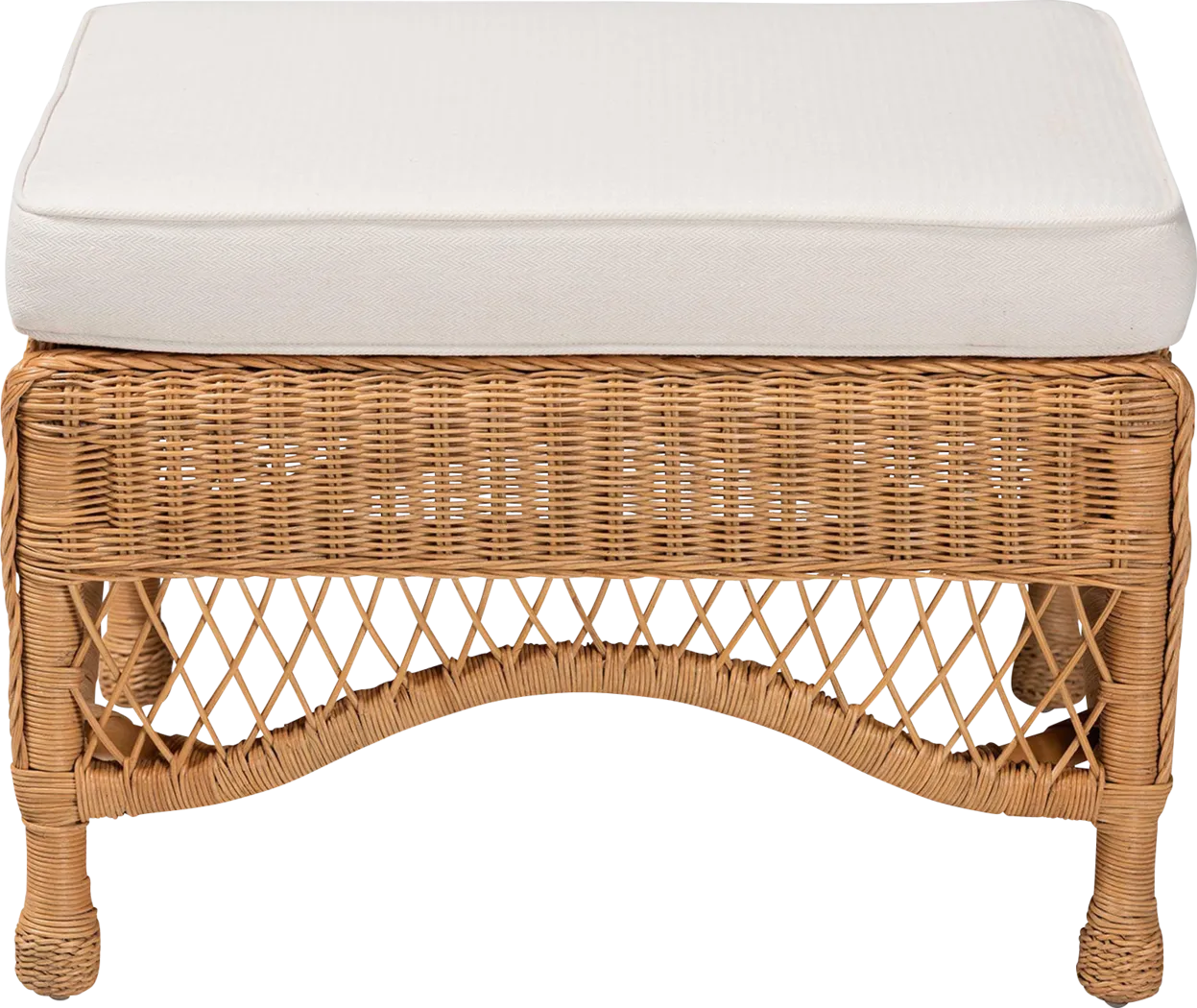 Lottville Brown Ottoman - Thumbnail - Image 4