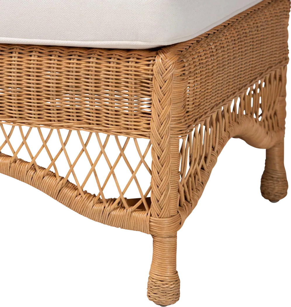 Lottville Brown Ottoman - Thumbnail - Image 5