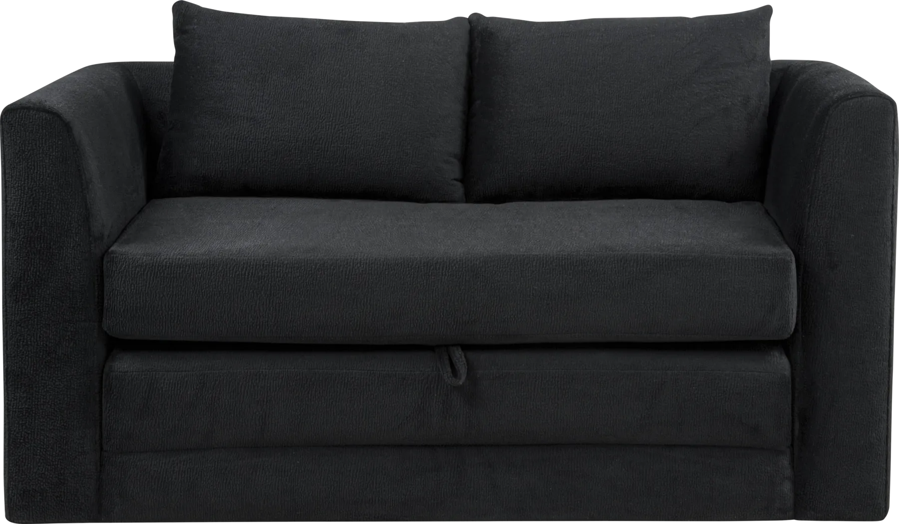 Lotus Black Sofa Sleeper - Thumbnail - Image 2