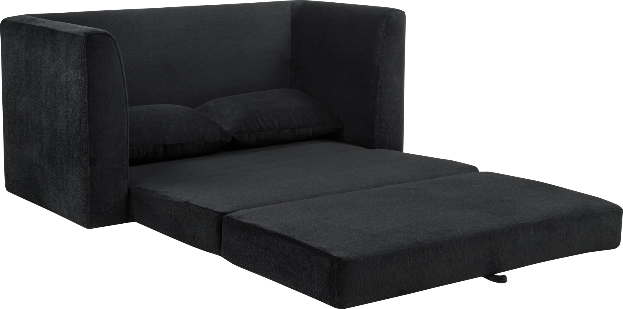 Lotus Black Sofa Sleeper - Thumbnail - Image 3