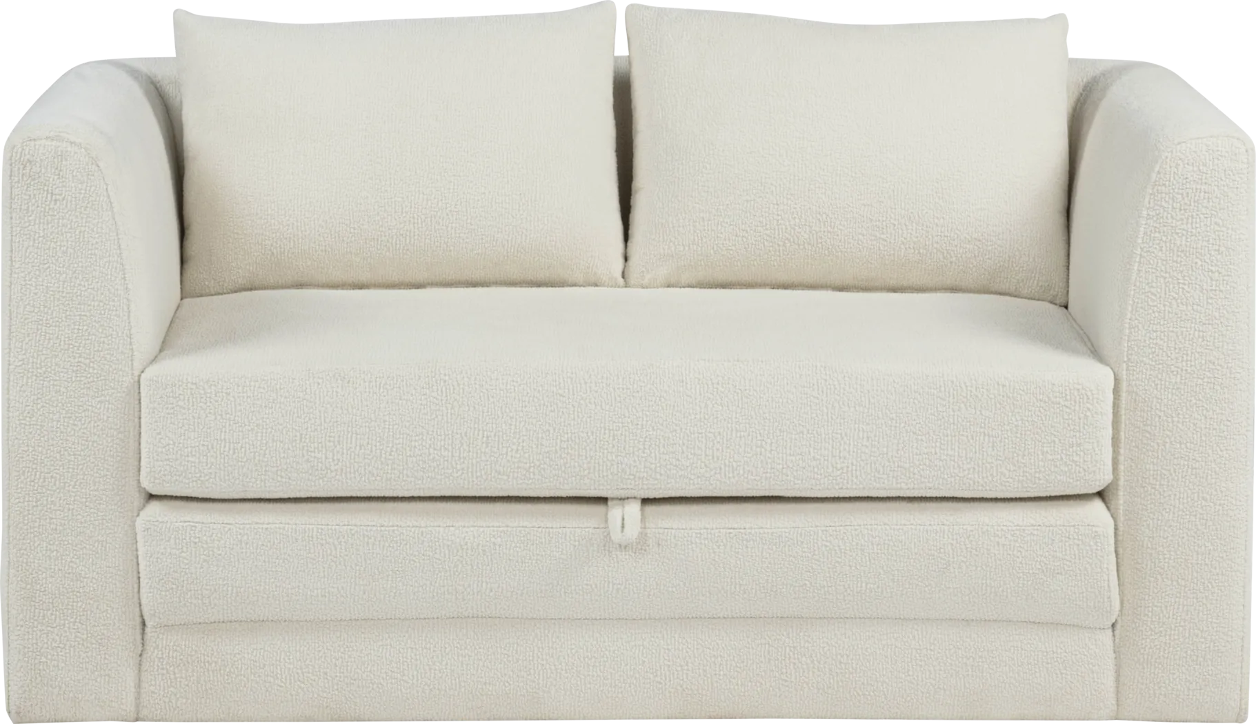 Lotus Cream Sofa Sleeper - Thumbnail - Image 2