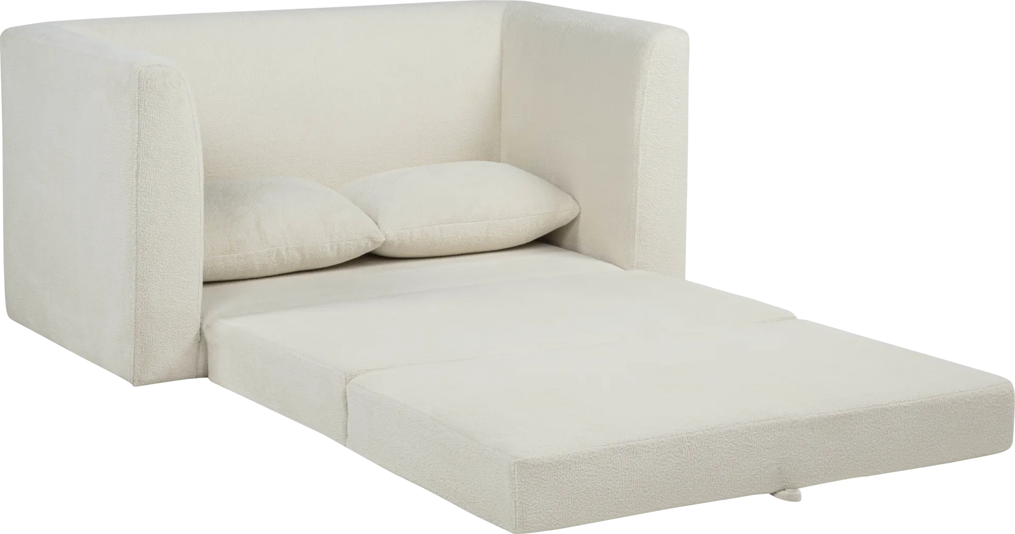 Lotus Cream Sofa Sleeper - Thumbnail - Image 3