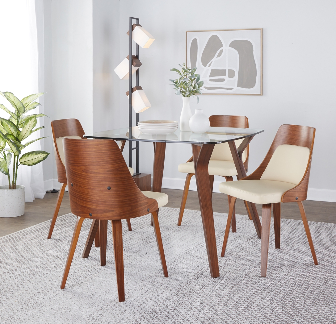 Loung II Cream 5 Pc Dining Set - Thumbnail - Image 3