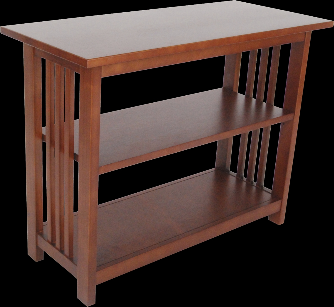 Lounsbury I Cherry Under-Window Bookcase - Thumbnail - Image 1