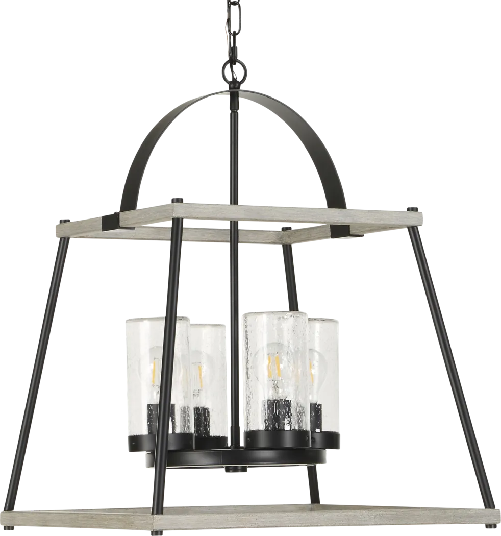 Lourberry Black Indoor/Outdoor Pendant - Thumbnail - Image 6