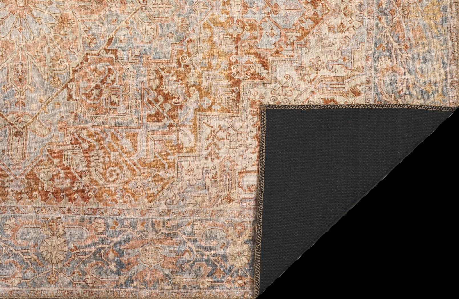 Lourcola Rust 5' x 7'6 Rug - Thumbnail - Image 4