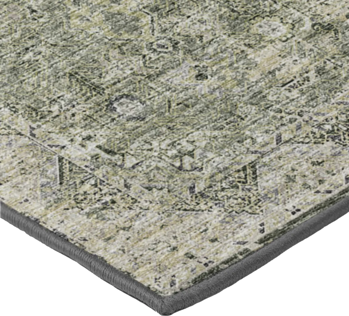 Lourna Green 5' x 7'6 Rug - Thumbnail - Image 3