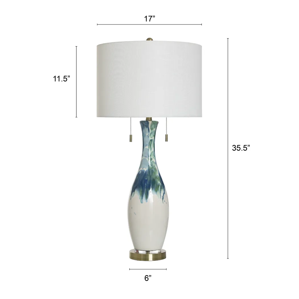 Lourtonas Blue Lamp - Thumbnail - Image 4