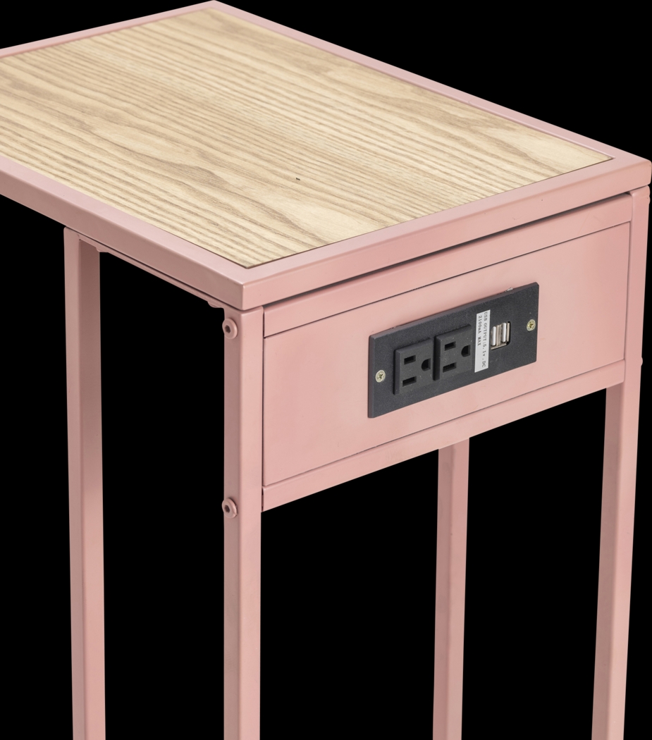 Lousalane Pink End Table - Thumbnail - Image 3