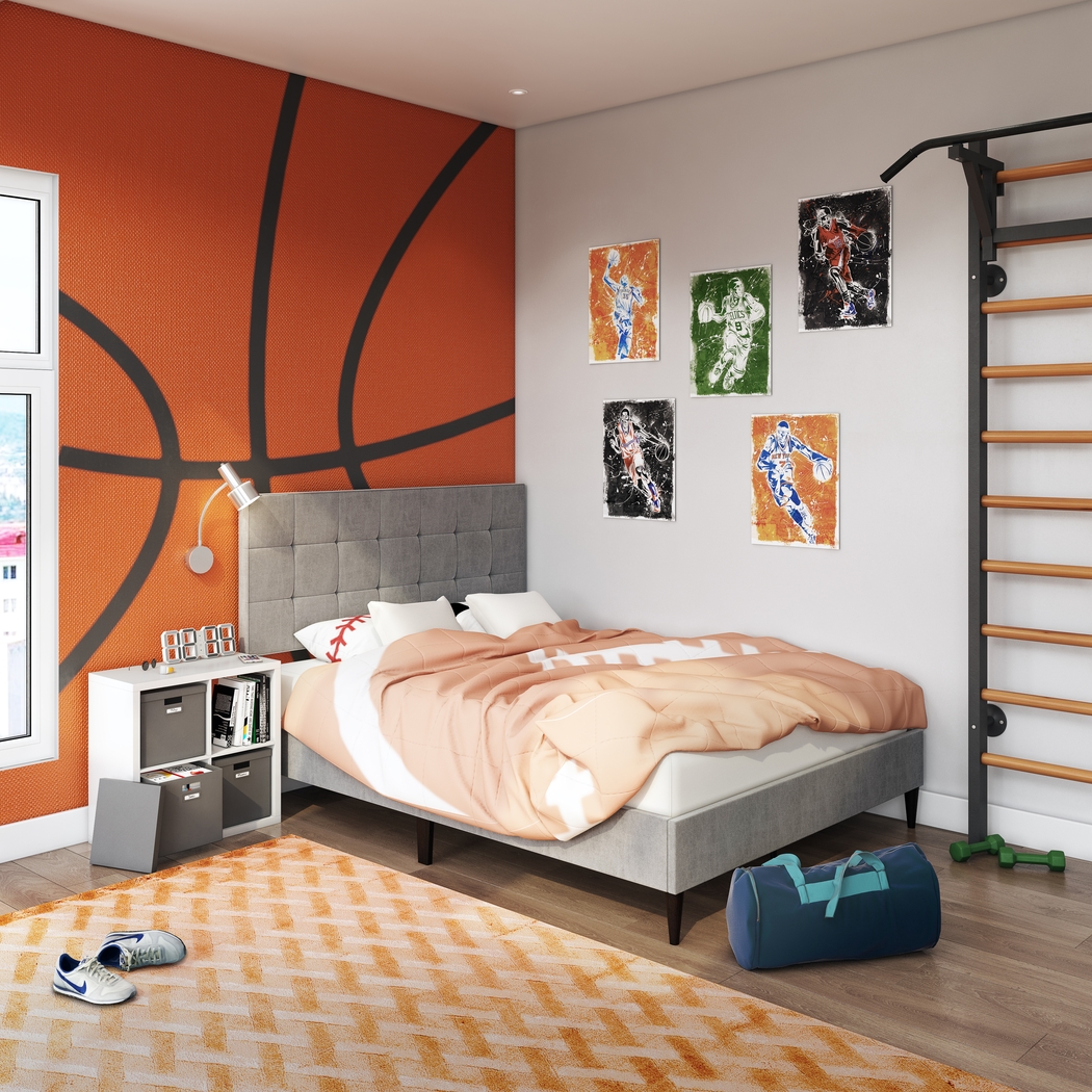 Lousetown Gray Full Bed - Thumbnail - Image 8