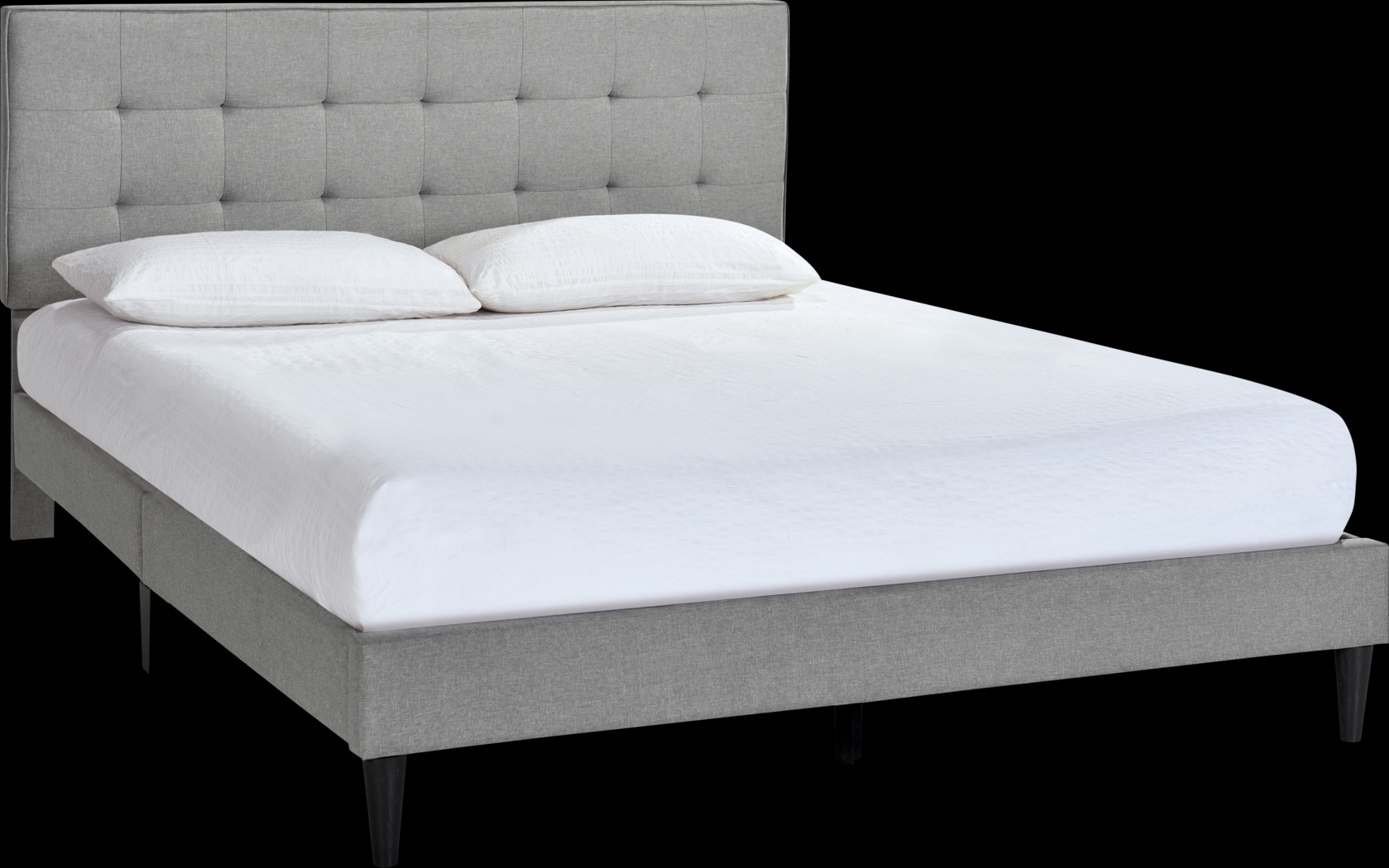 Lousetown Gray King Bed - Thumbnail - Image 1