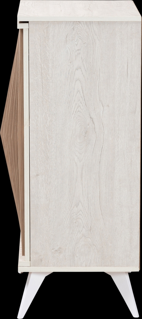 Louvenia Light Gray Accent Cabinet - Thumbnail - Image 5