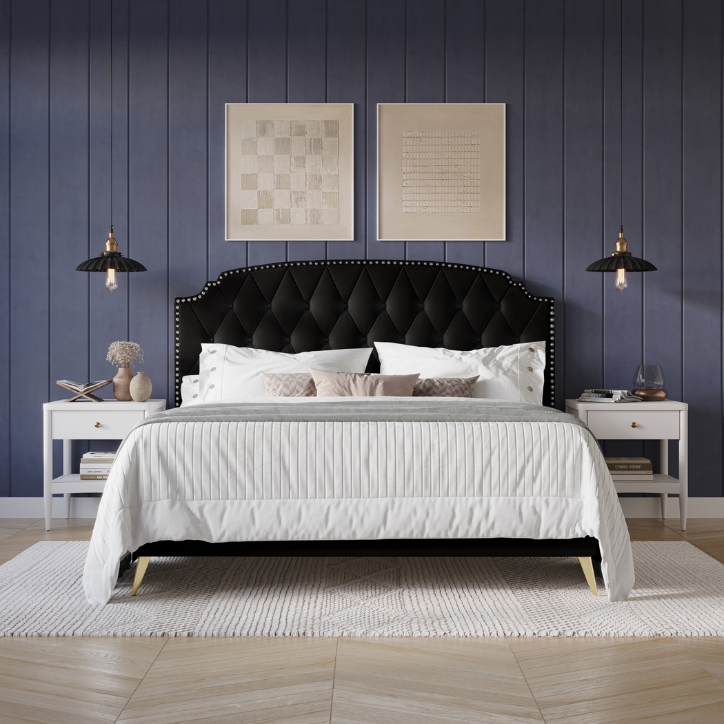 Louviers Black Twin Bed - Thumbnail - Image 2
