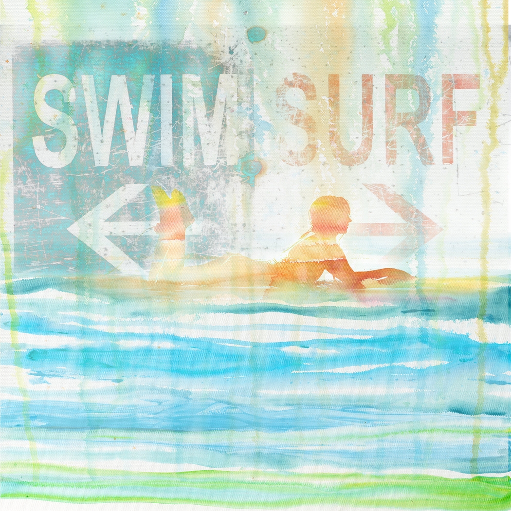 Love For Surf Blue Artwork - Thumbnail - Image 1