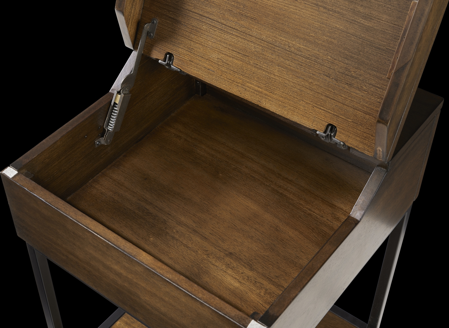 Lovedale Brown Chairside Table - Thumbnail - Image 3