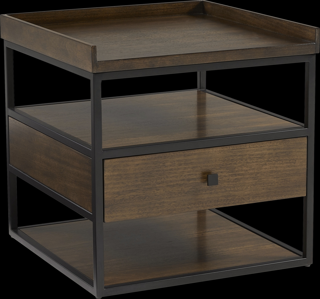 Lovedale Brown End Table - Thumbnail - Image 1