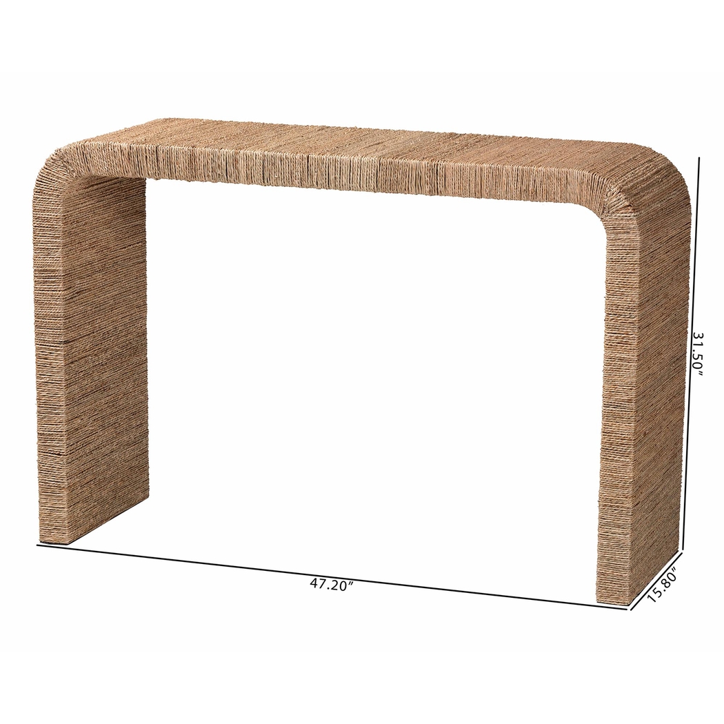 Lovelly Brown Console Table - Thumbnail - Image 7