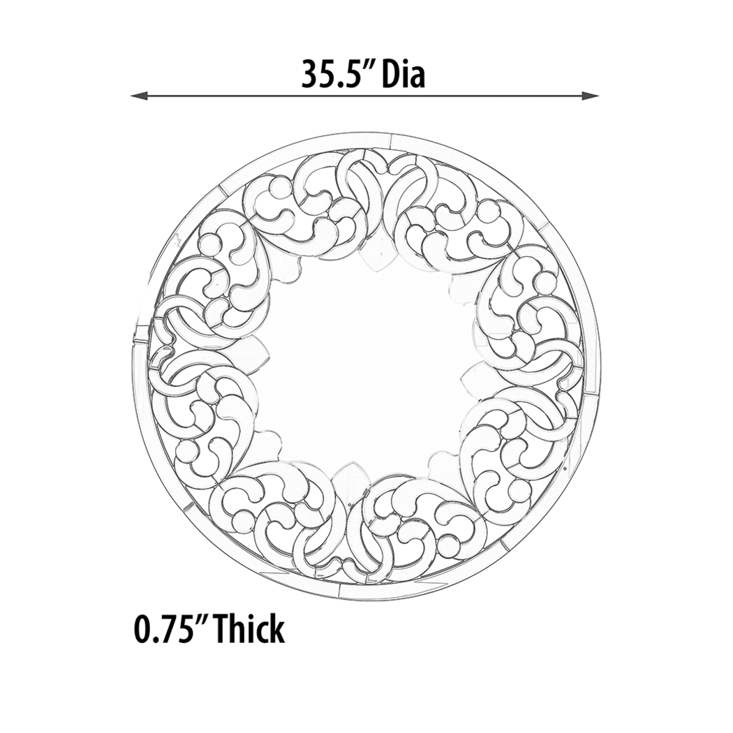 Lovine Silver Mirror - Thumbnail - Image 5