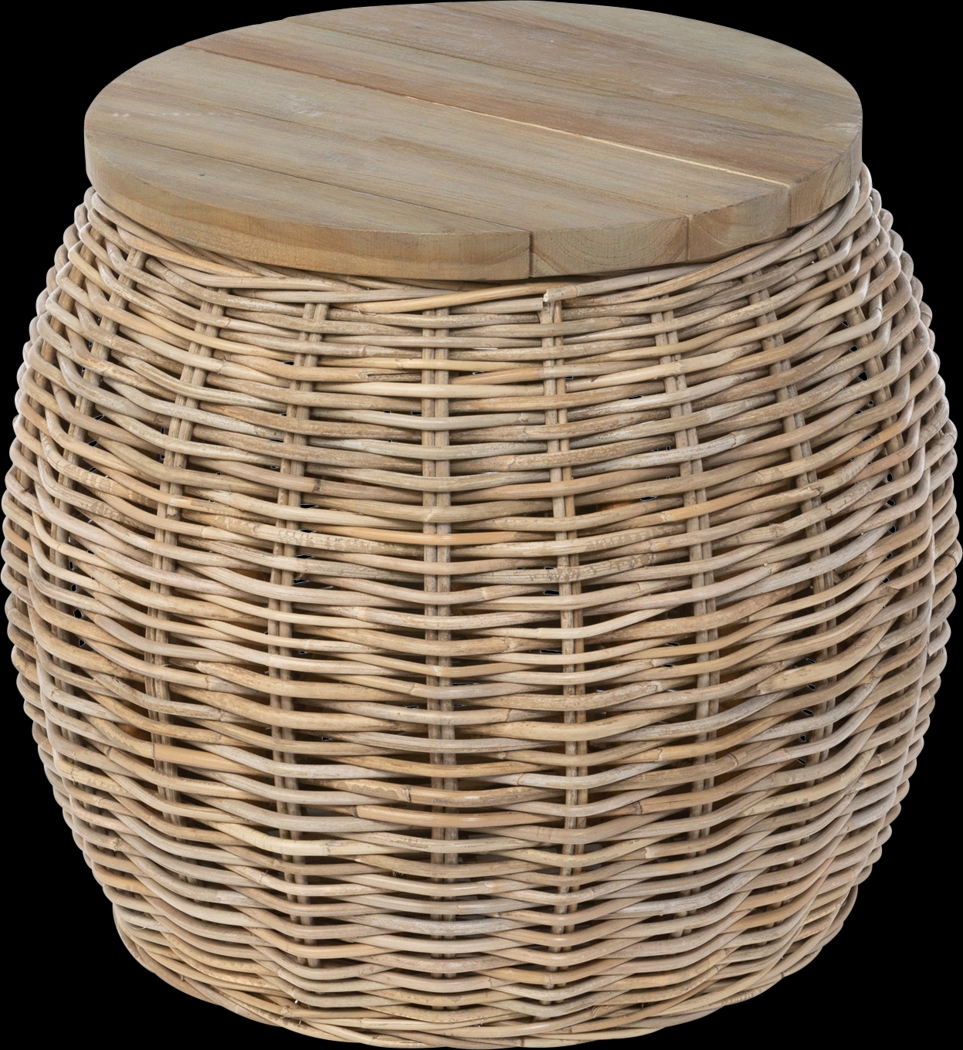 Lowama Brown End Table - Thumbnail - Image 1