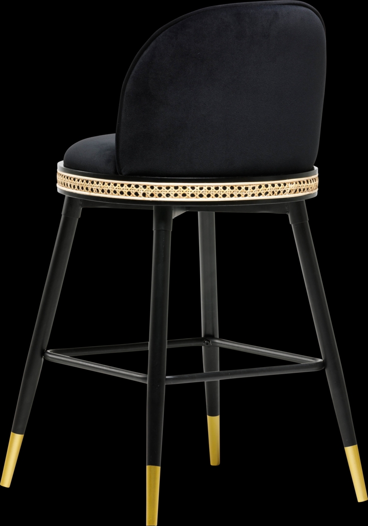 Loweland Black Counter Stool - Thumbnail - Image 3