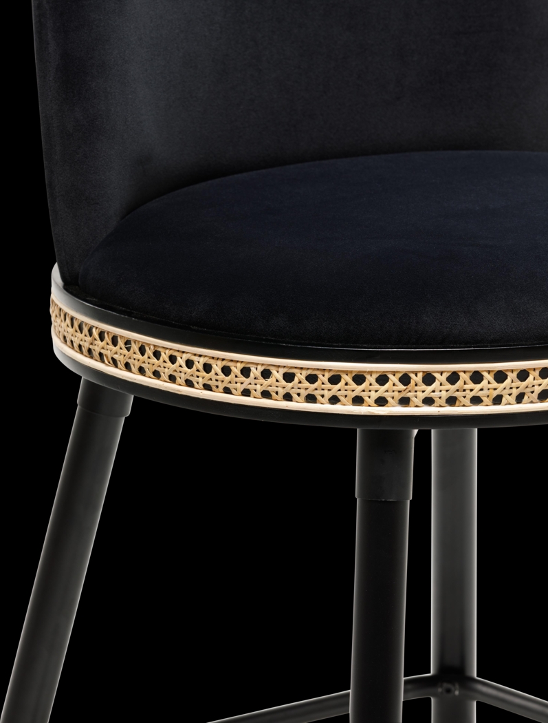 Loweland Black Counter Stool - Thumbnail - Image 4