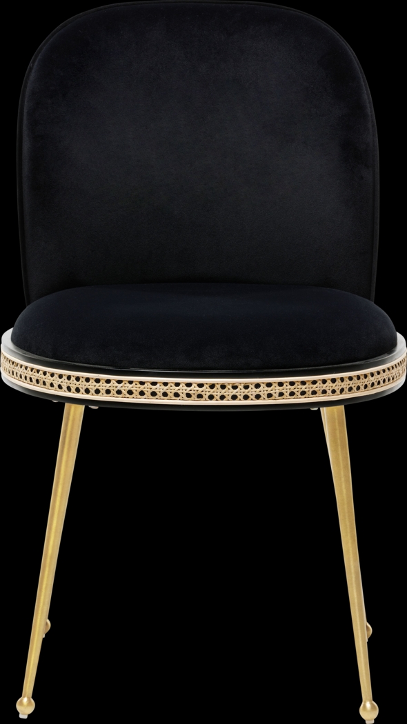 Loweland Black Side Chair - Thumbnail - Image 5