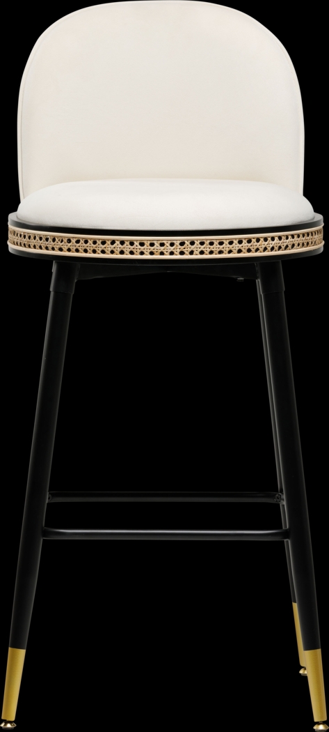 Loweland Cream Barstool - Thumbnail - Image 3