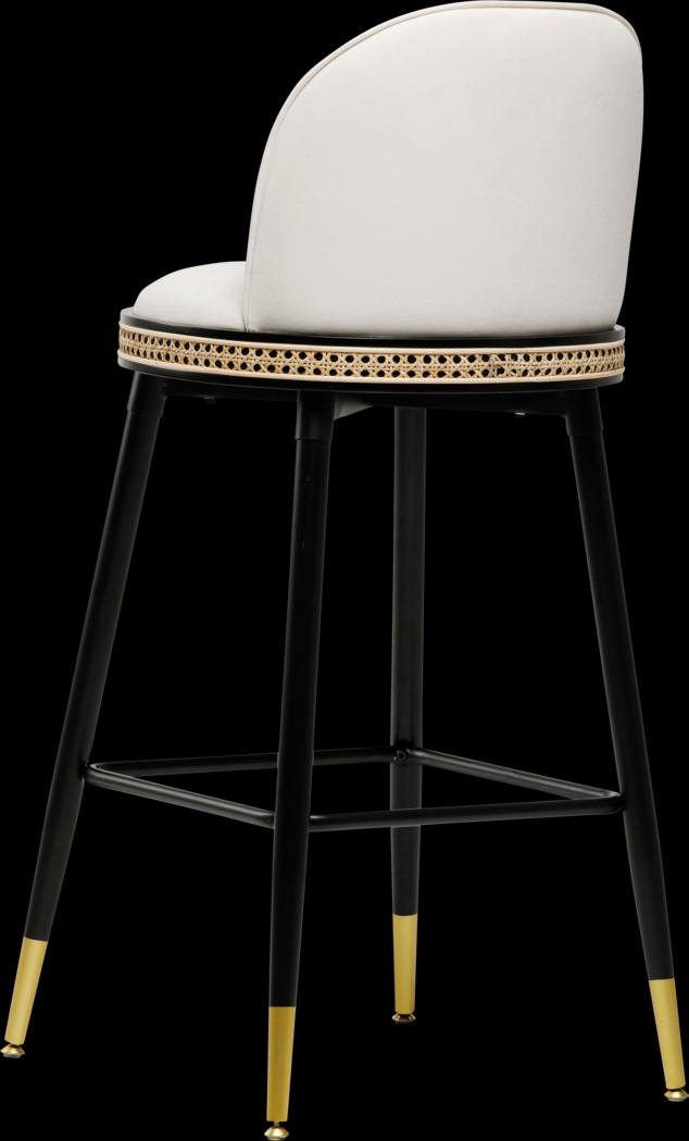 Loweland Cream Barstool - Thumbnail - Image 4