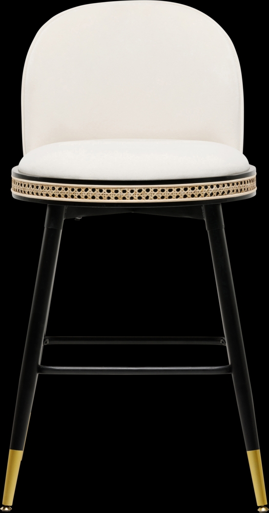 Loweland Cream Counter Stool - Thumbnail - Image 2