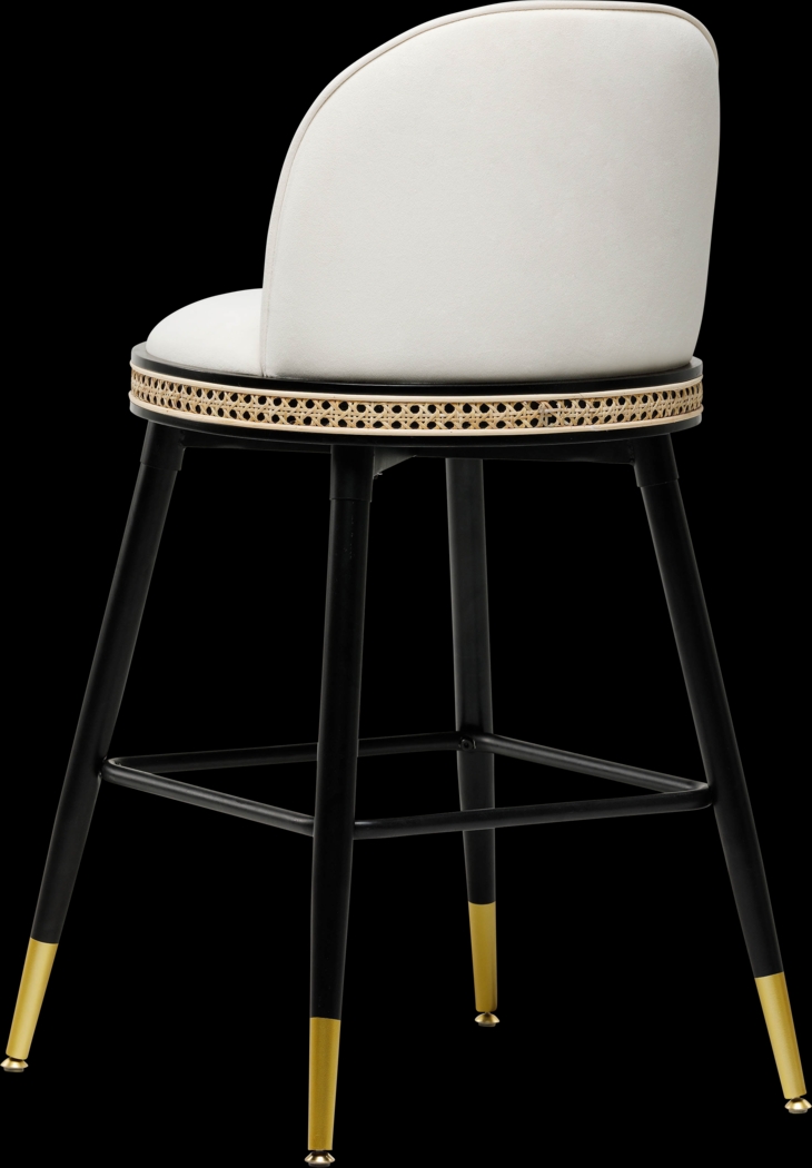 Loweland Cream Counter Stool - Thumbnail - Image 3