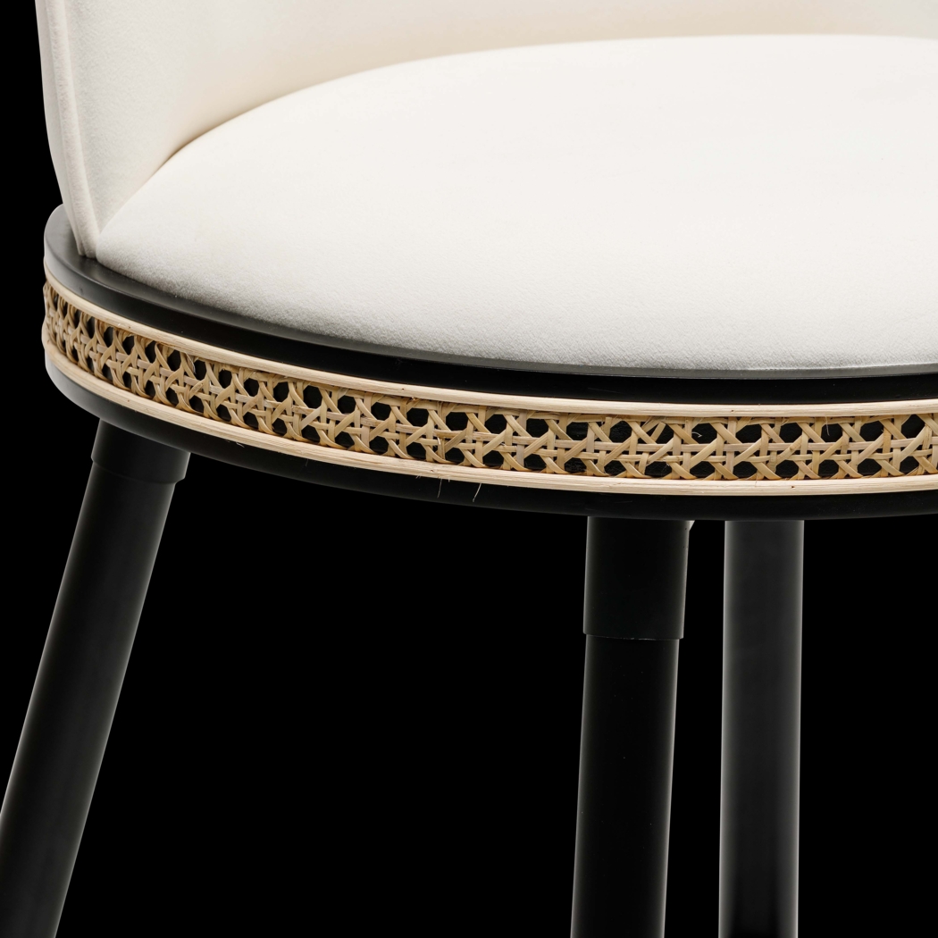 Loweland Cream Counter Stool - Thumbnail - Image 4