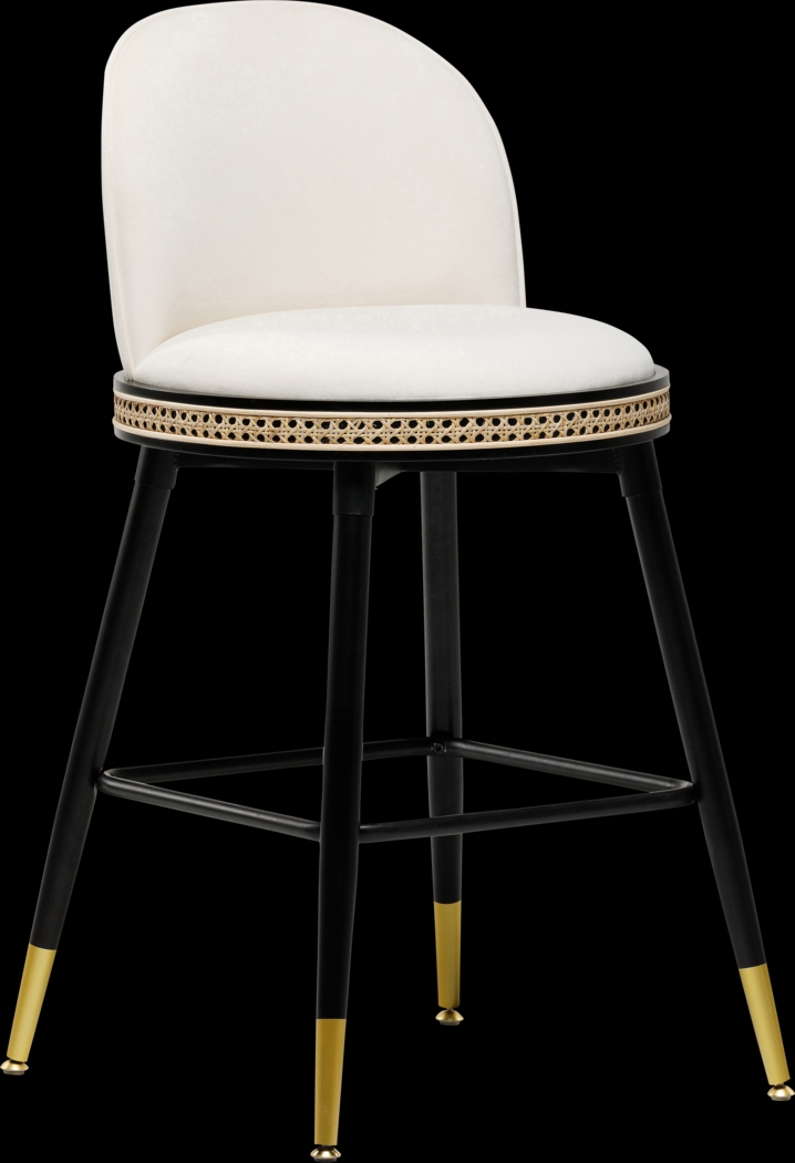 Loweland Cream Counter Stool - Thumbnail - Image 1
