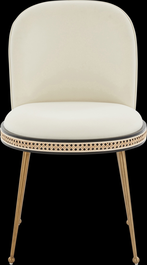 Loweland Cream Side Chair - Thumbnail - Image 3