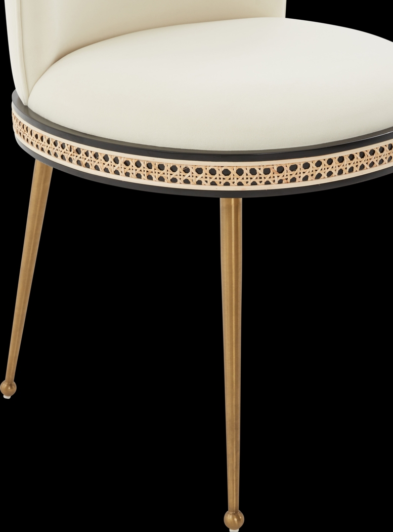 Loweland Cream Side Chair - Thumbnail - Image 5