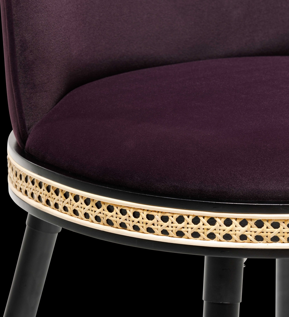 Loweland Purple Counter Stool - Thumbnail - Image 5