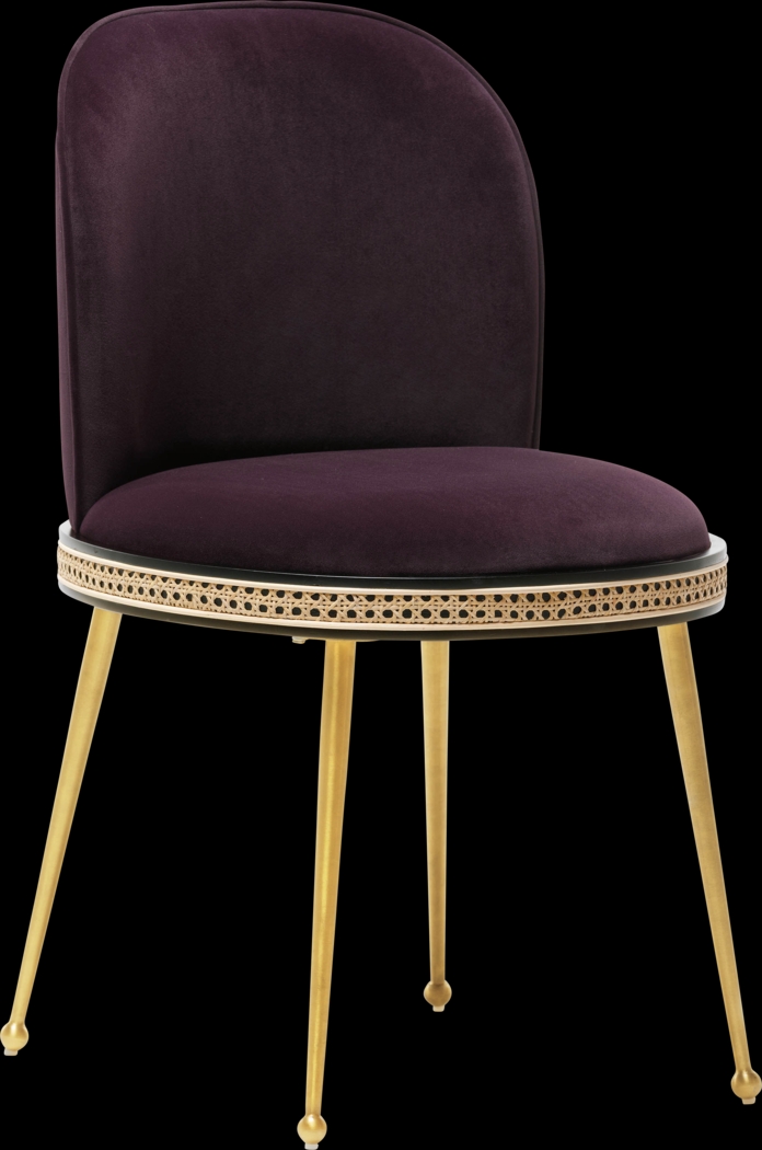Loweland Purple Side Chair - Thumbnail - Image 1