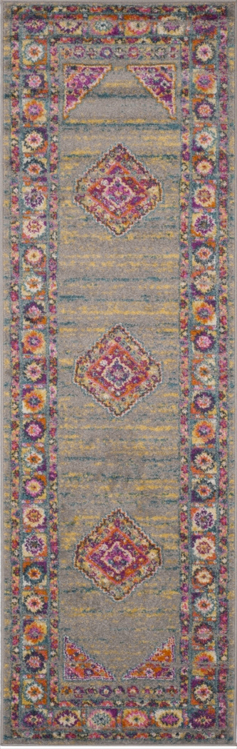 Lowell Point Gray 2'3 x 6' Rug - Thumbnail - Image 1