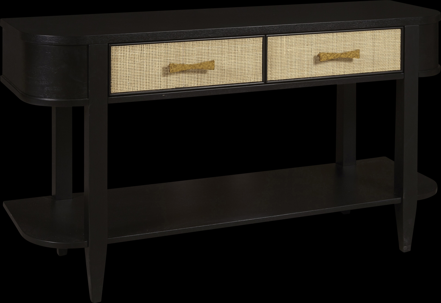 Lowella Black Sofa Table - Thumbnail - Image 1