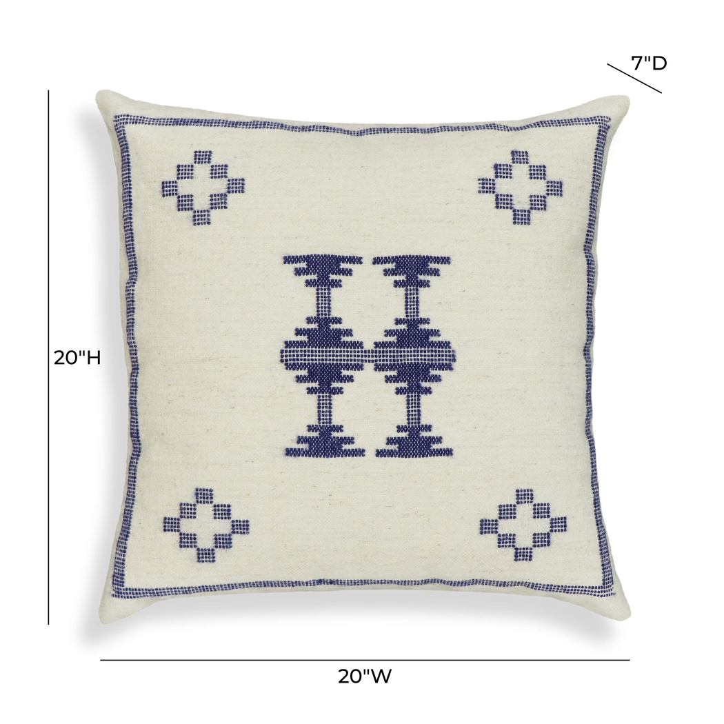 Lowepeak Cream Accent Pillow - Thumbnail - Image 4